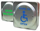 Request to exit buttons